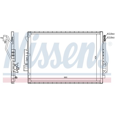 NISSEN Condenser, 940137 940137